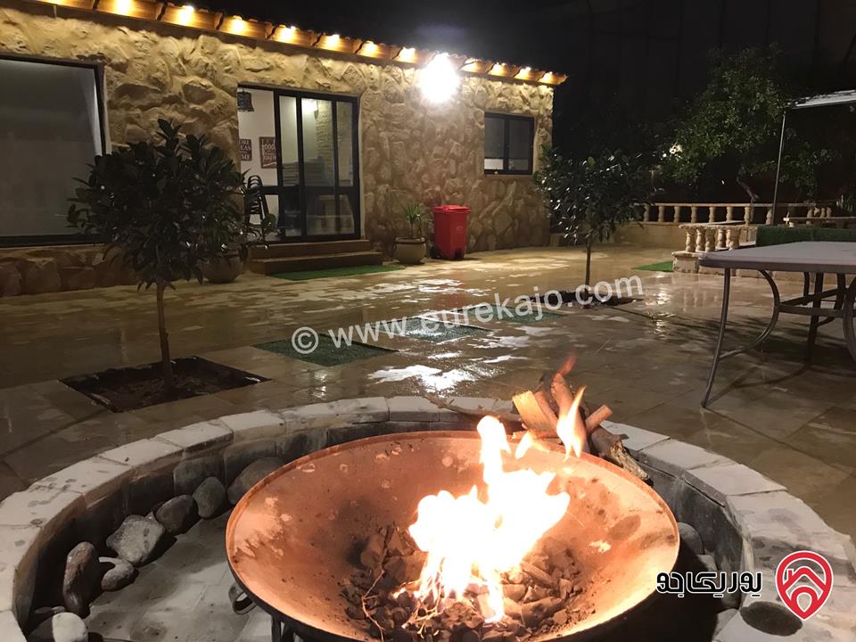 شاليه مساحة الأرض 576م والبناء 90م للبيع  في الغور - جوفة الكفرين