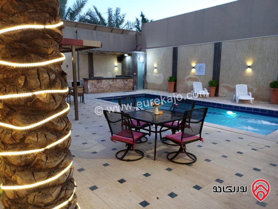 مزرعة - شاليه Villa Al Nada للايجار اليومي في البحر الميت 