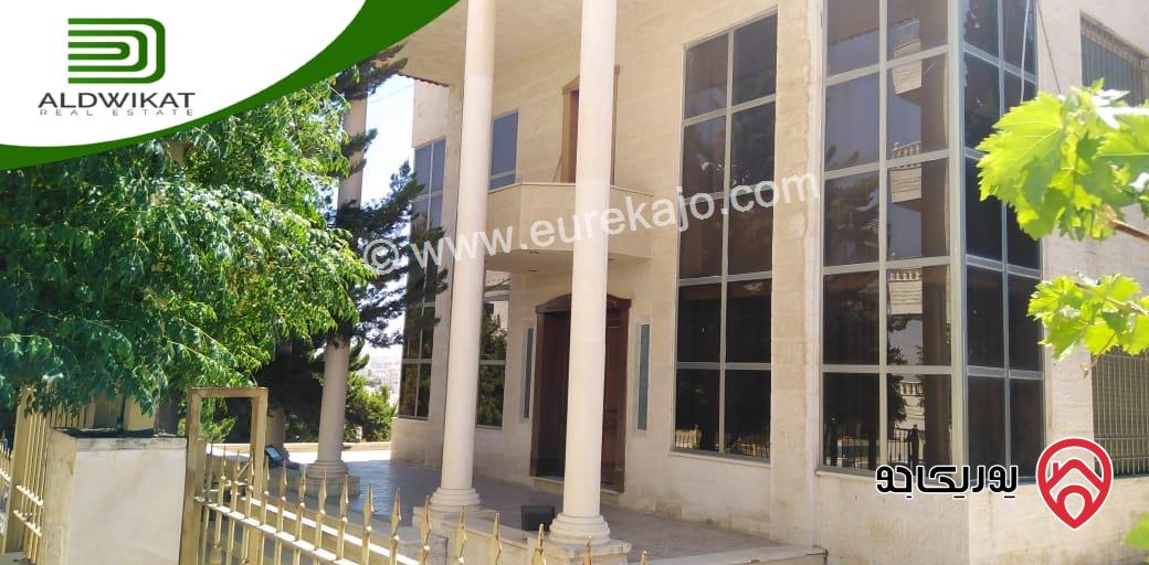 فيلا مستقلة مساحة الارض 790 م مساحة البناء 500 م للبيع في عمان - شفا بدران