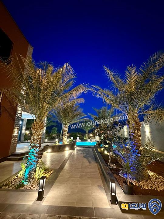 شاليه - مزرعة Palma Chalet للايجار اليومي في البحر الميت - الروضة 