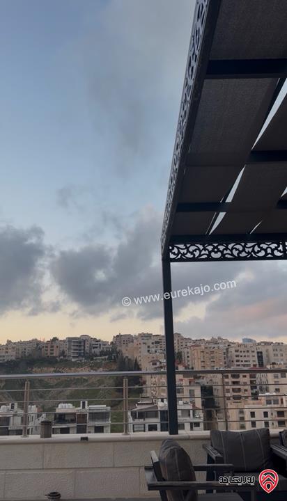 شقة سوبر ديلوكس طابق رابع مع روف مساحة 400م للبيع في عمان - دير غبار - حجار النوبلسة