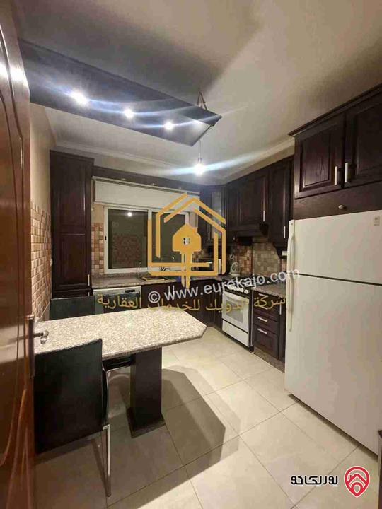 شقة مفروشة طابق ثاني مساحة 100م للإيجار في عمان - ام اذينة 