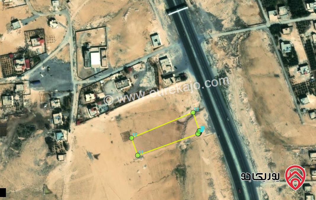 قطعة ارض مساحة 3945م للبيع من أراضي جنوب عمان - ضبعة