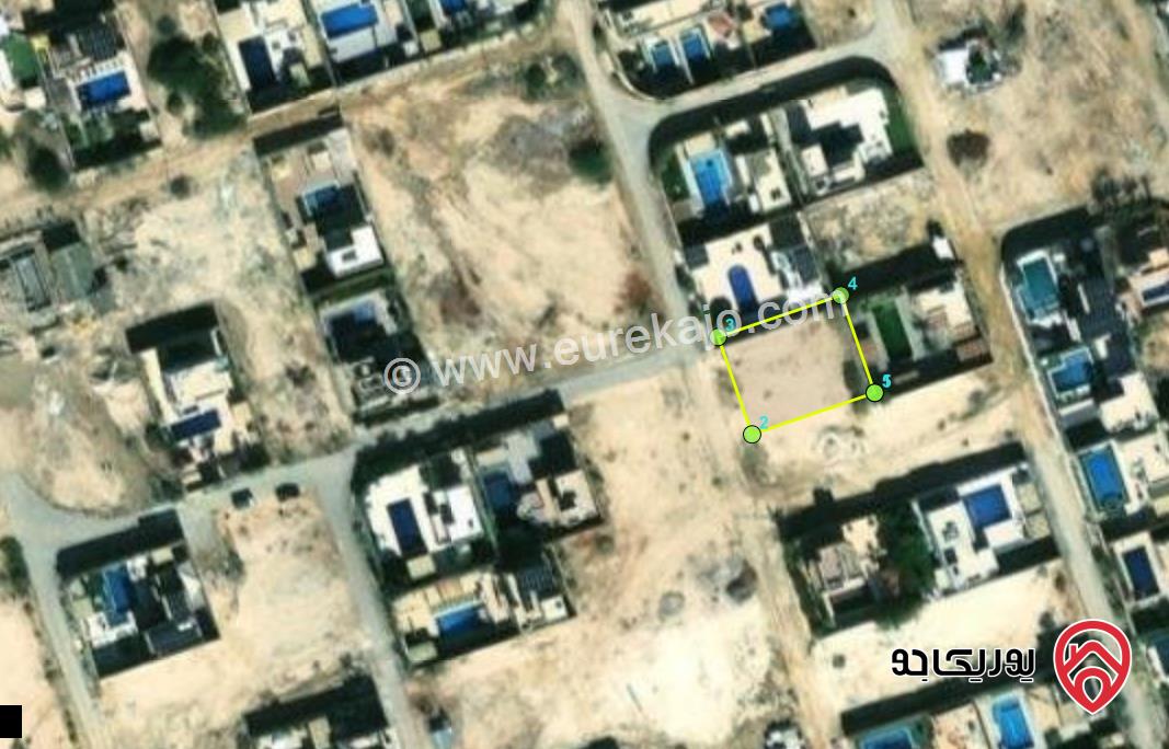 ارض مميزة مساحة 741م للبيع من اراضي الشونة الجنوبية غور الرامة حوض الجلد منطقة شاليهات 