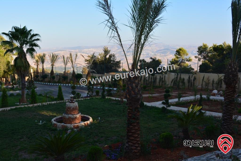 مزرعة جميلة مميزة مساحة 3 دونم و 549م مع بيت طابقين 200م للبيع في أراضي جرش - دبين 