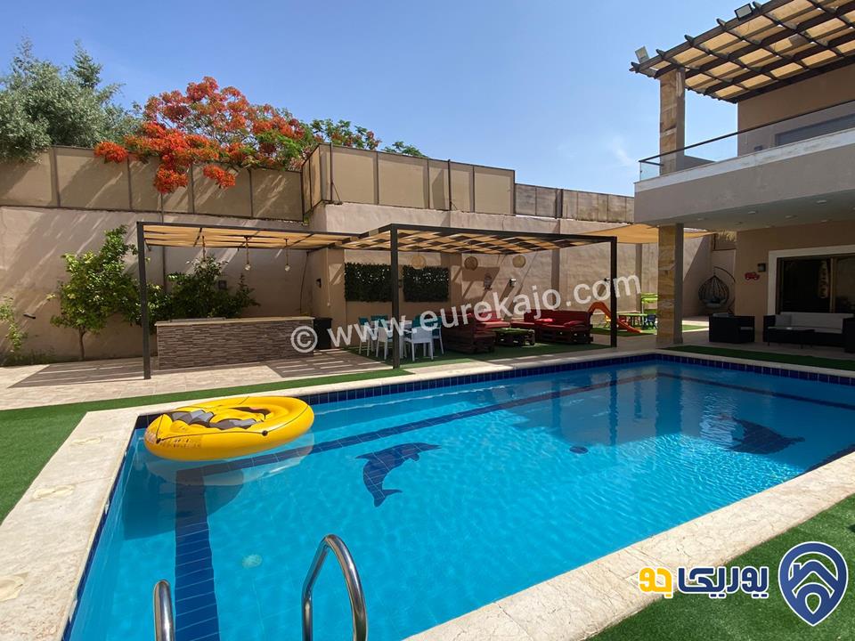 شاليه - مزرعة Tropical Island Villa للايجار اليومي في البحر اليمت 