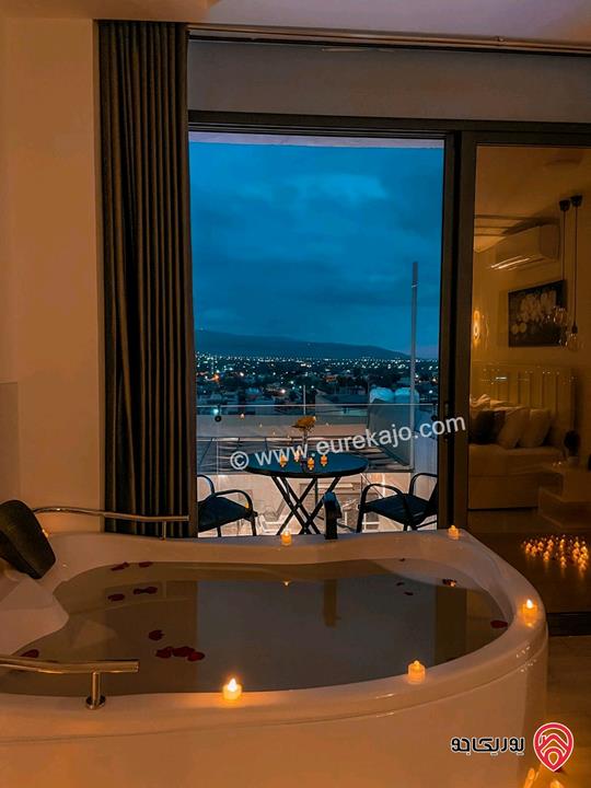 شاليه مميز مساحة 190م على أرض 288م للبيع بمواصفات مميزة في البحر الميت - جوفة الكفرين