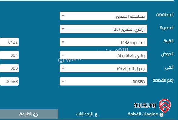 فرصة استثمارية مميزة أرض زراعية 14 دونم للبيع في المفرق بسعر ⁦⁦6500⁩⁩ دينار قابل للتفاوض