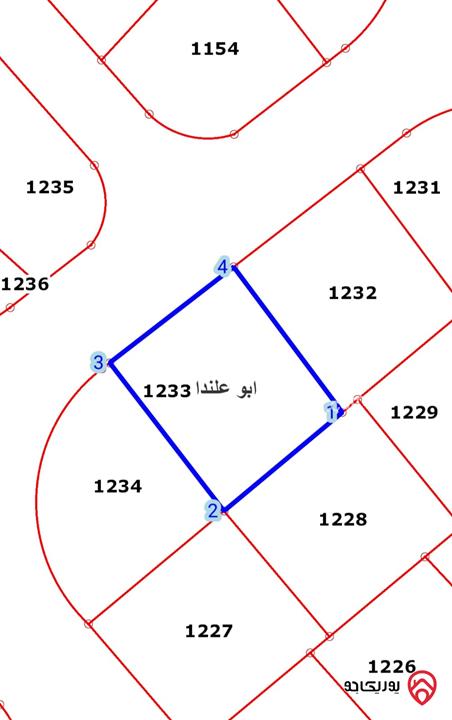 ارض مميزة مرتفعة مساحة 500م للبيع في عمان – حي عدن 