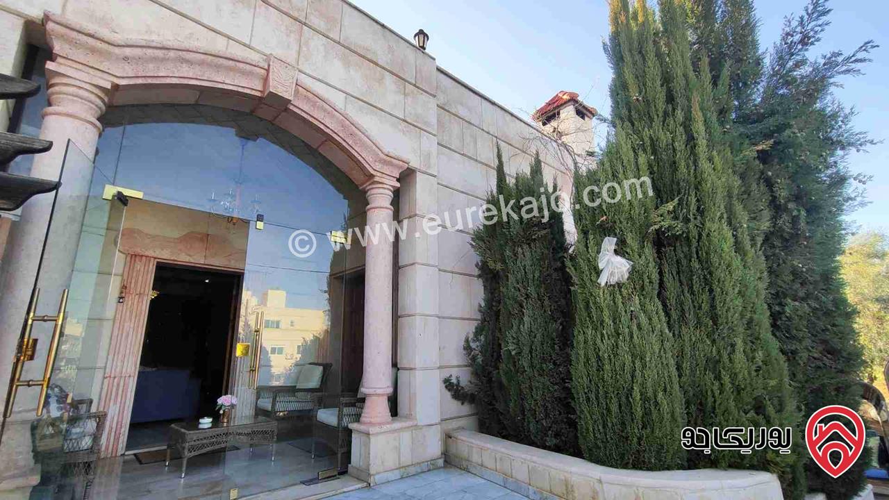 فيلا مميزة مساحة 900م على أرض 640م للبيع في عمان - الجبيهة 