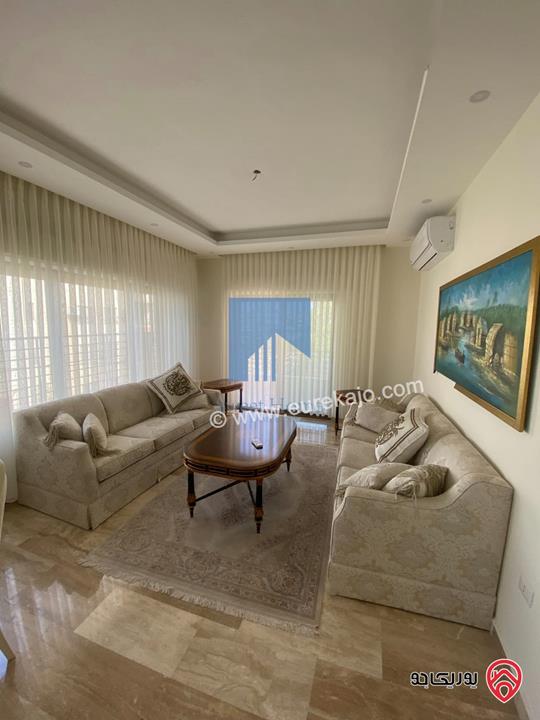 شقة مفروشة فاخرة للبيع في عمان - خلدا - العوجانية خلف السيتي مول طابق ثاني 185م تشطيب سوبر ديلوكس