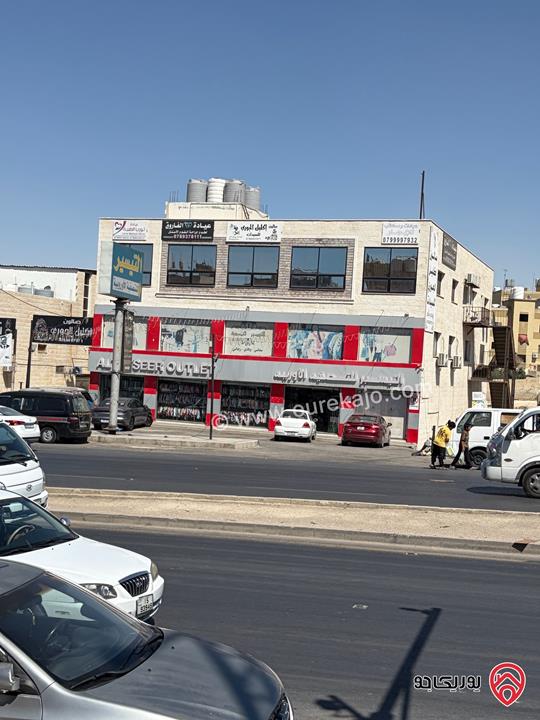 معرض تجاري مساحة 800 متر للايجار في عمان - ماركا شارع الحزام 