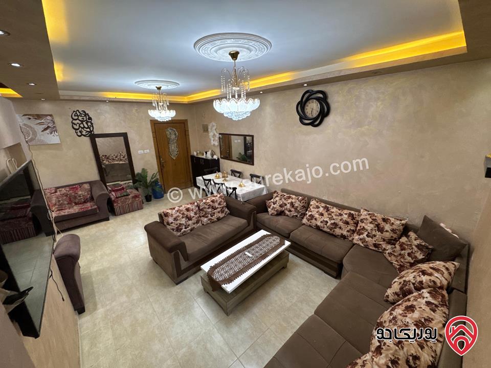 شقة طابق ثاني هندسي مساحة 118م للبيع في الزرقاء - مدينة الشرق