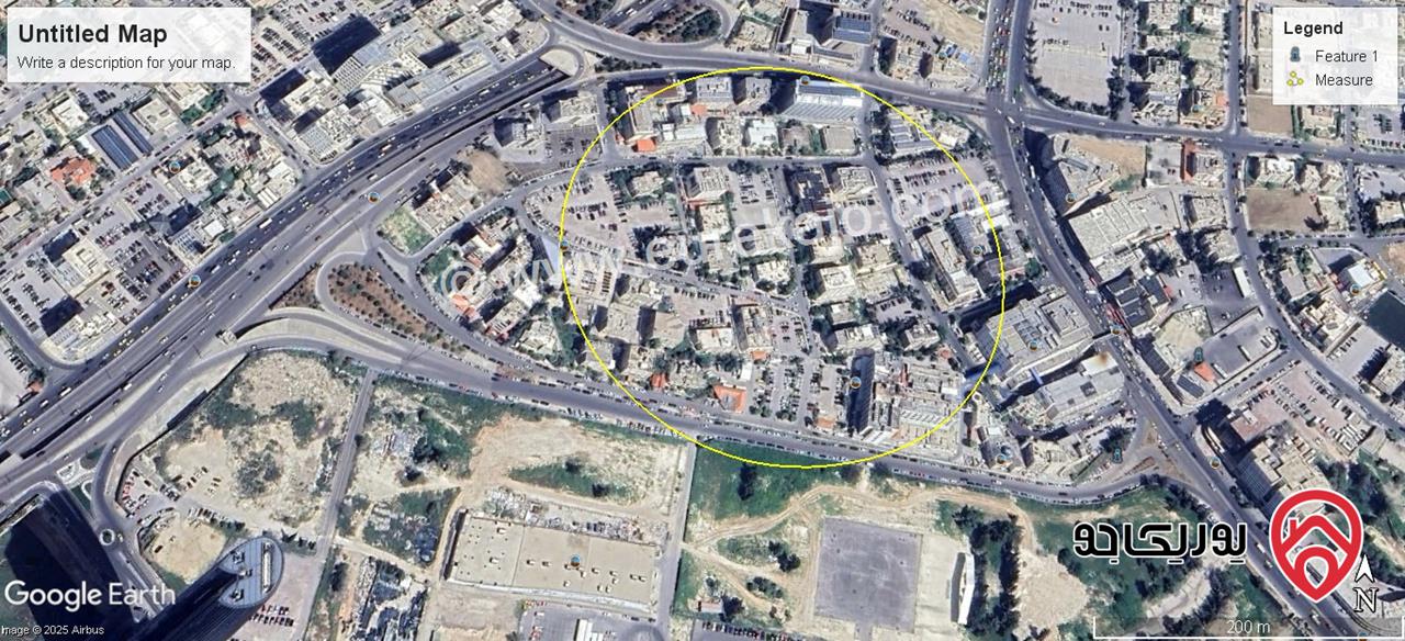 عمارة شقق فندقية على ارض 720م للبيع في عمان / العبدلي – خلف المستشفى الإسلامي