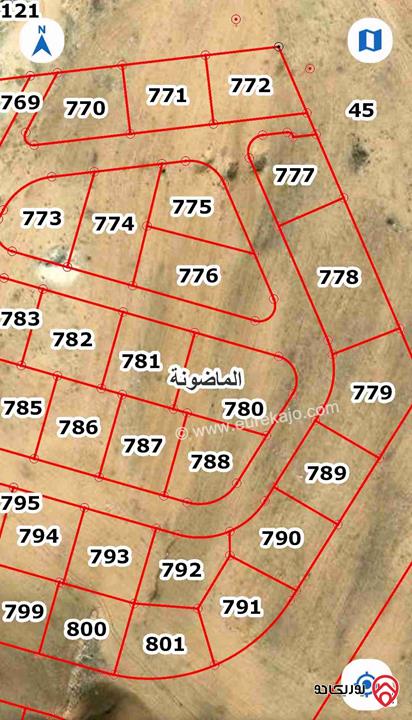 ارض استثمارية مساحة 751م للبيع شرق عمان - البيضاء - الماضونة بالقرب من جمرك عمان الجديد ومدينة السيارات 🔥