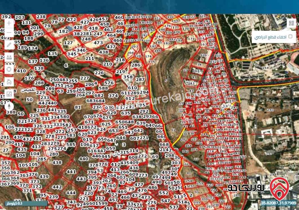 ارض مساحة 784م للبيع في عمان - دابوق