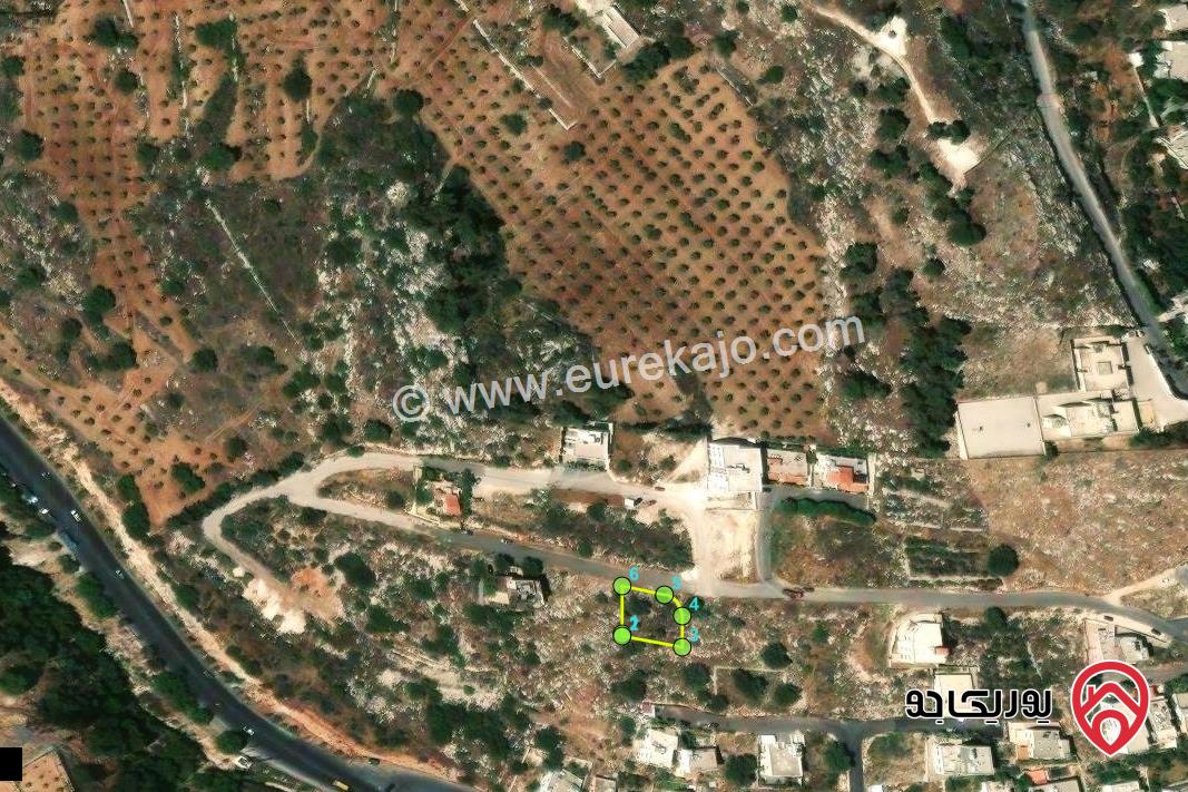 قطعة أرض استثمارية مميزة مساحة 600م للبيع من أراضي غرب عمان - قرية بلال - حوض الرباحية الجنوبية
