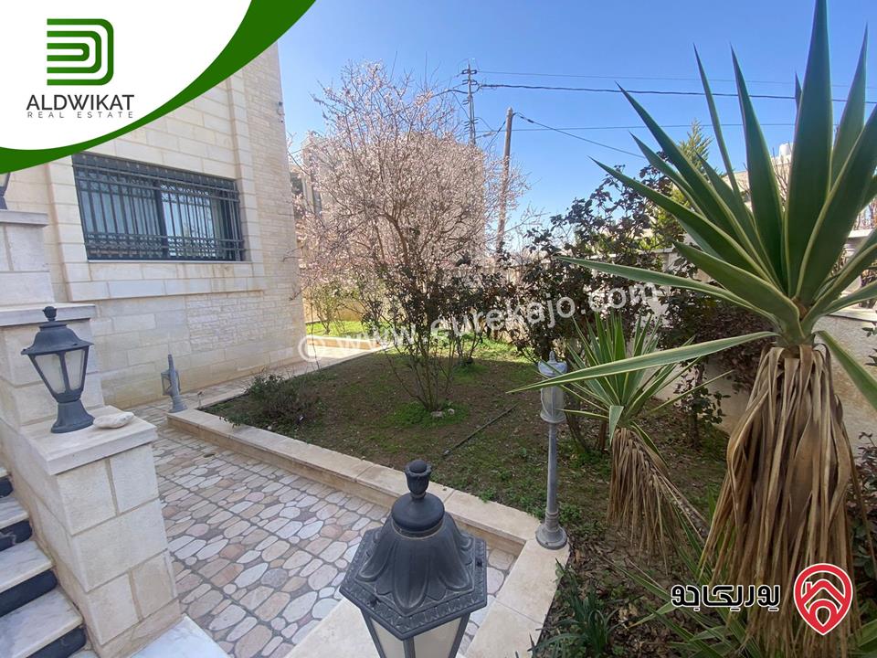 فيلا مستقلة للبيع في عمان - شفا بدران مفروشة مساحة البناء 600 م مساحة الارض 600 م