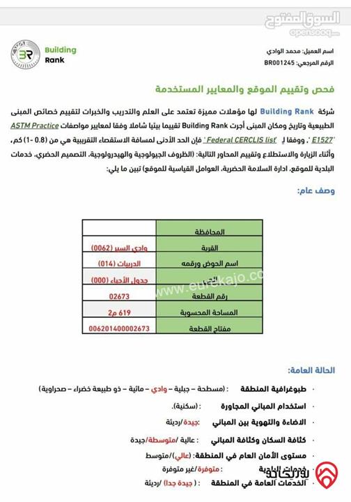 شقة شبه ارضي مساحة 170م داخلي و 100م خارجي للبيع في عمان - ابو السوس 