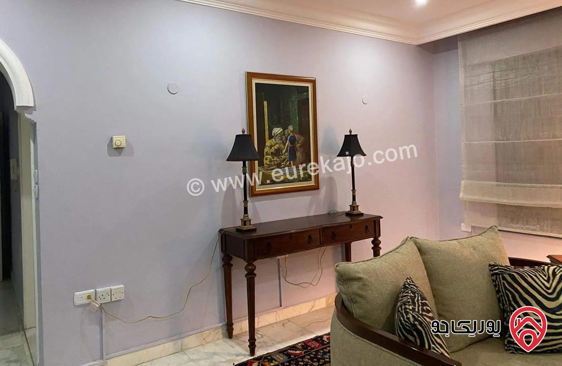 شقة طابق اول مساحة 190م مفروشة للايجار في عمان - عبدون 