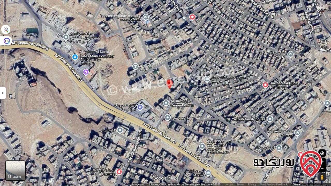 أرض مساحة 577م للبيع في عمان - القويسمة