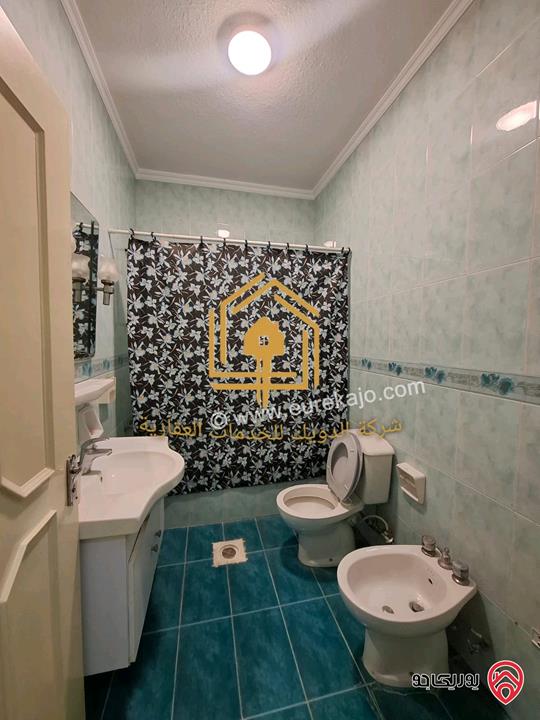 شقة مفروشة طابق أرضي 200م للإيجار في عمان-  ام اذينة 