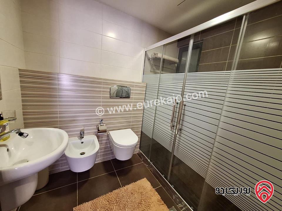 شقة مفروشة طابق أول مساحة 120م للايجار مفروشة في عمان - عبدون 