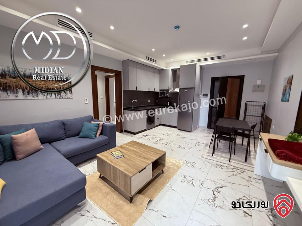 شقق و استديوهات مفروشة للايجار في عمان - ام السماق تشطيبات و ديكورات فندقية فرش عصري فاخر بأسعار مميزة