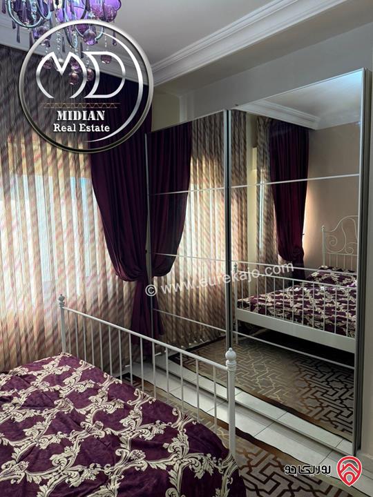 شقق مفروشة للايجار في عمان - ام اذينة تشطيبات و فرش سوبر ديلوكس اطلالة جميلة بسعر مميز