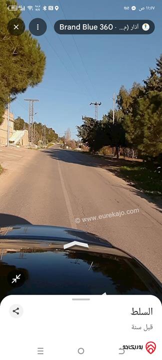 فرصة مميزة أرض سكنية مساحة 5952م للبيع في أجمل مناطق السلط – الزعتري