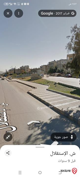 فرصة استثمارية مساحة 1 دونم و 232م للبيع في عمان - ضاحية الاستقلال على شارع الاستقلال