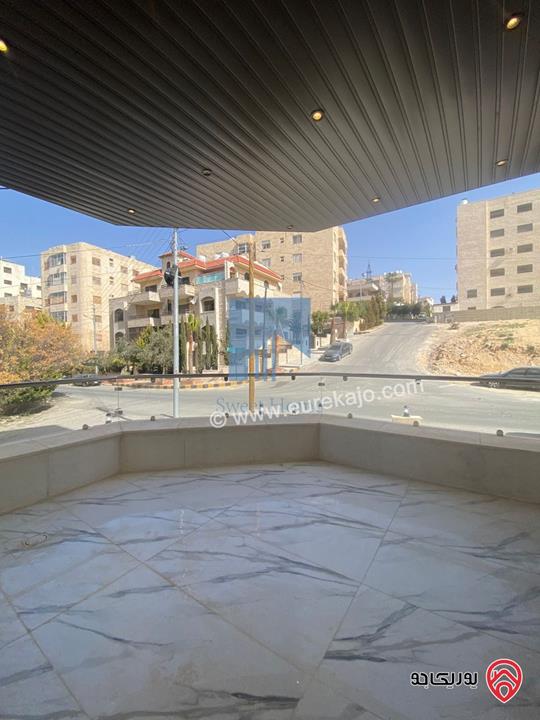 شقة أرضية مساحة 160م تشطيب سوبر ديلوكس للبيع في عمان - تلاع العلي