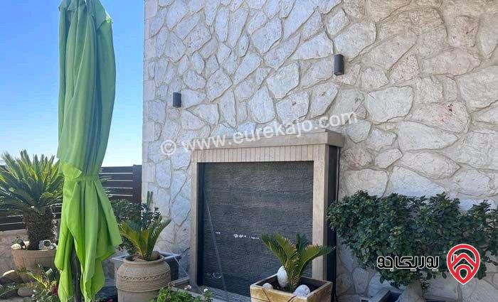 شقة دوبلكس طابق ثالث مع روف مساحة 310متر للإيجار في عمان - رجم عميش 