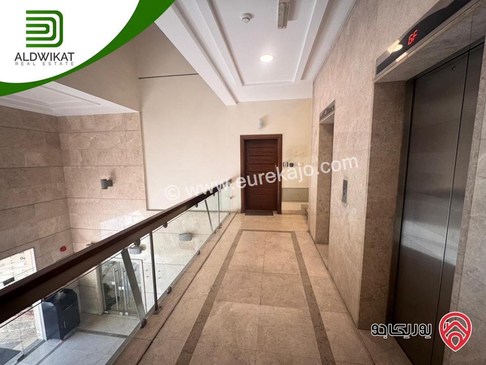 مكتب للايجار في عمان - على الدوار السادس طابق سادس مساحته 550 م موقع اطلالة حيوي ومميز
