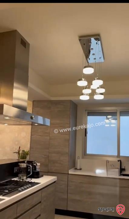 شقة طابق ثالث دوبلكس مساحة 230م للبيع مفروشة في عمان - دير غبار 