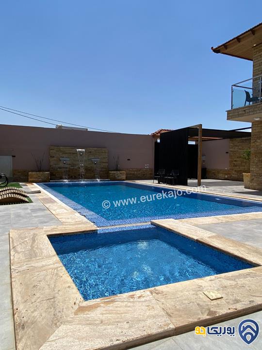شاليه - مزرعه Yalla villa 2  للايجار اليومي في البحر الميت