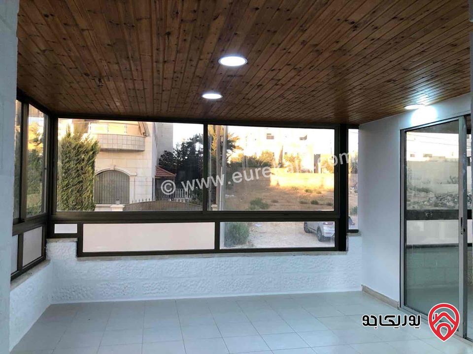 شقة طابق ارضي مساحة 140م داخلي مع ترس 60م للبيع في عمان - شفا بدران 