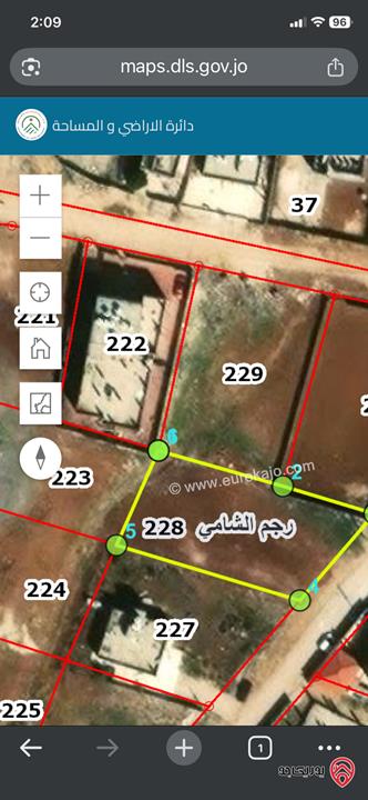 قطعة أرض مساحة 803م للبيع في عمان - رجم الشامي