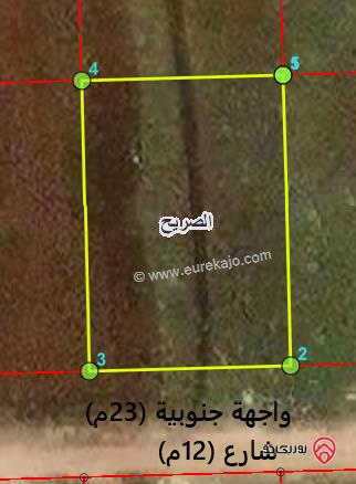 ارض 750م للبيع في اربد - من اراضي الصريح ضمن حوض ارحيل الوسطاوني 