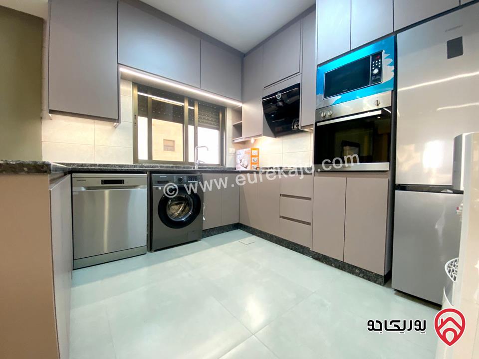 شقة مساحة 130 متر طابق ثاني للايجار مفروشة فرش جديد في عمان - عبدون