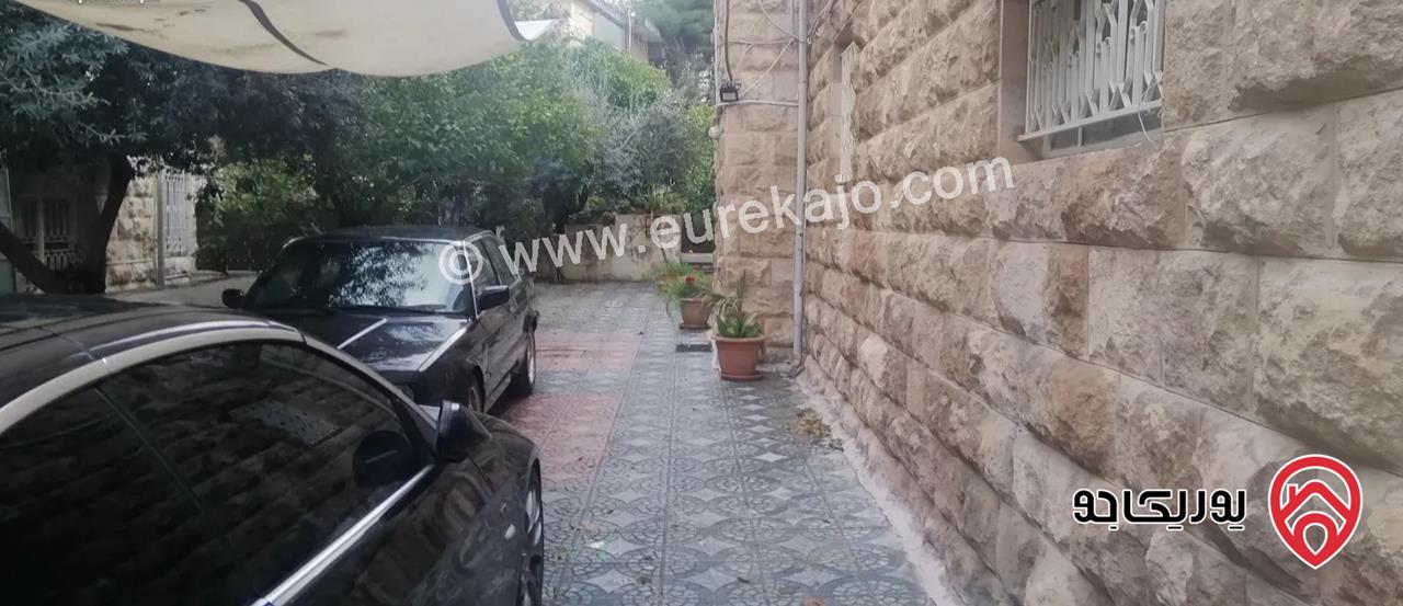 شقة ارضية مساحة 166م داخلي و 130م خارجي للبيع في عمان - جبل اللويبدة 