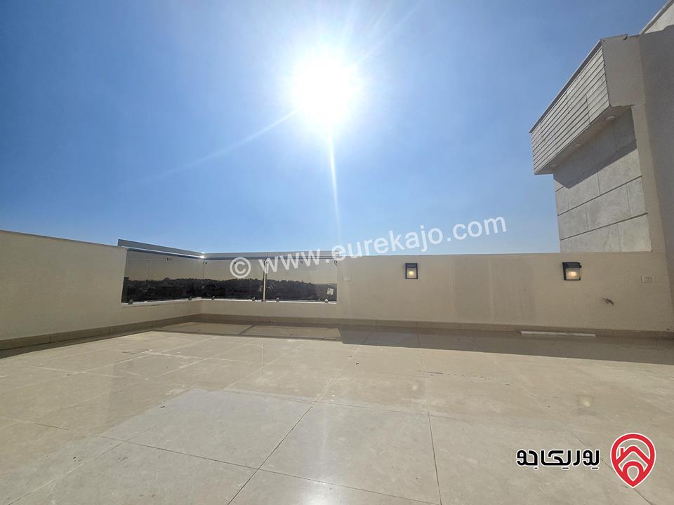 رووف جديد مساحة 100م مطل للإيجار في عمان - عبدون