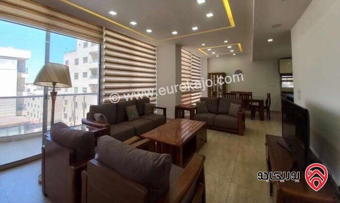 شقة مفروشة مساحة 140م طابق أول للايجار في عمان - دير غبار