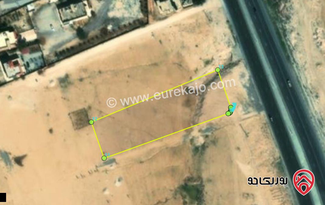 قطعة ارض مساحة 3945م للبيع من أراضي جنوب عمان - ضبعة