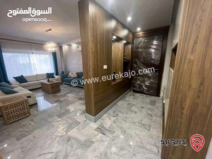 شقة مفروشة مساحة 190م طابق ثاني للايجار في عمان - جبل اللويبدة 