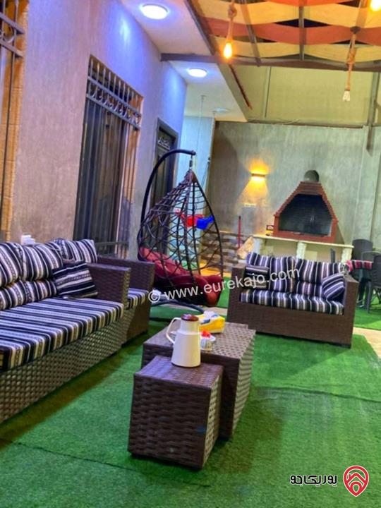 مزرعة مساحة الأرض 289م والبناء 120م للبيع في البحر الميت جوفة الكفرين