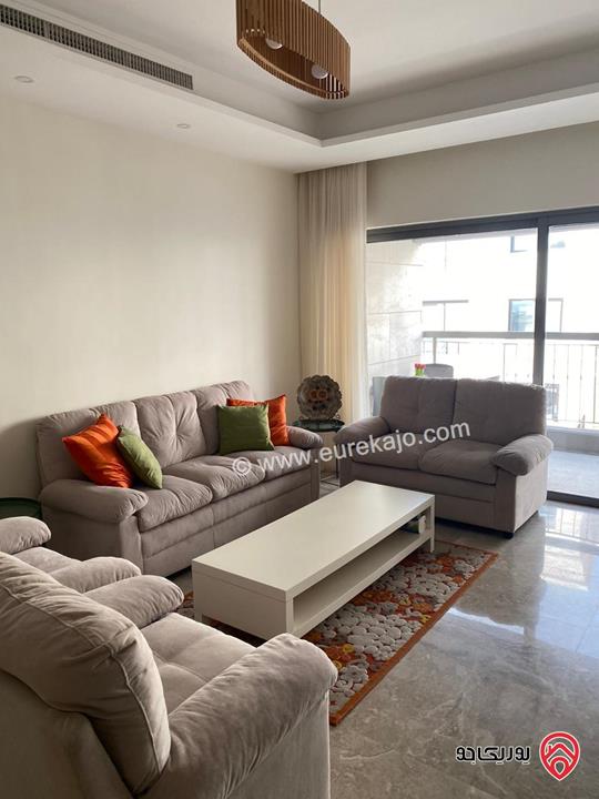 شقة استثمارية مفروشة طابق أول مساحة 100م للبيع في عمان - عبدون الشمالي