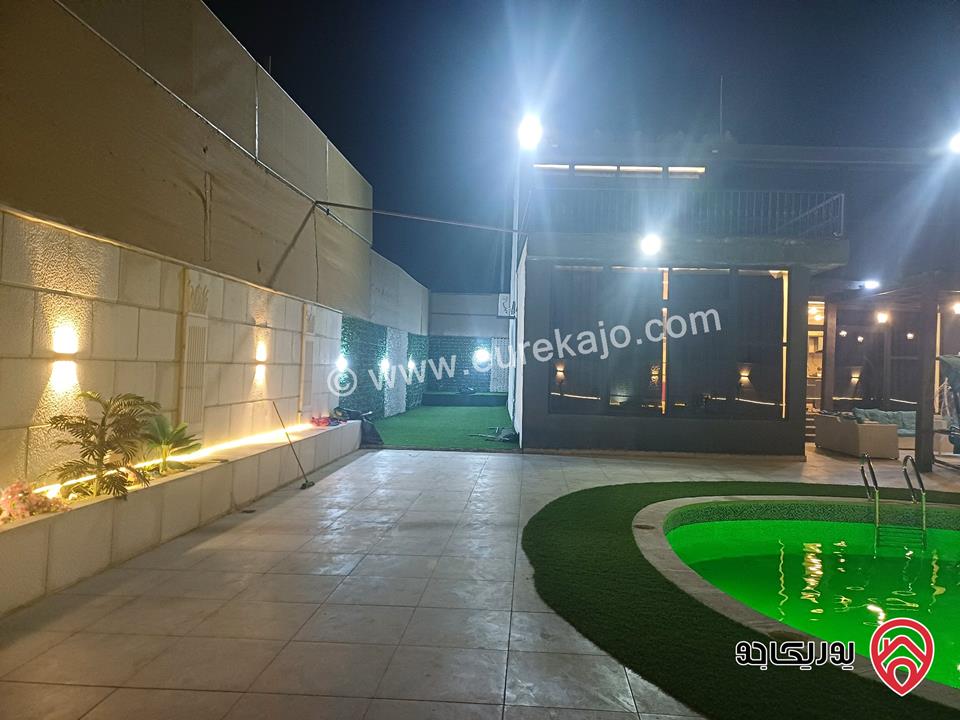 شاليهات المرج للايجار اليومي في اربد - جحفية