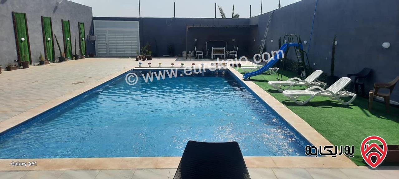مزرعة - شاليه Welcome Villa للايجار اليومي في البحر الميت
