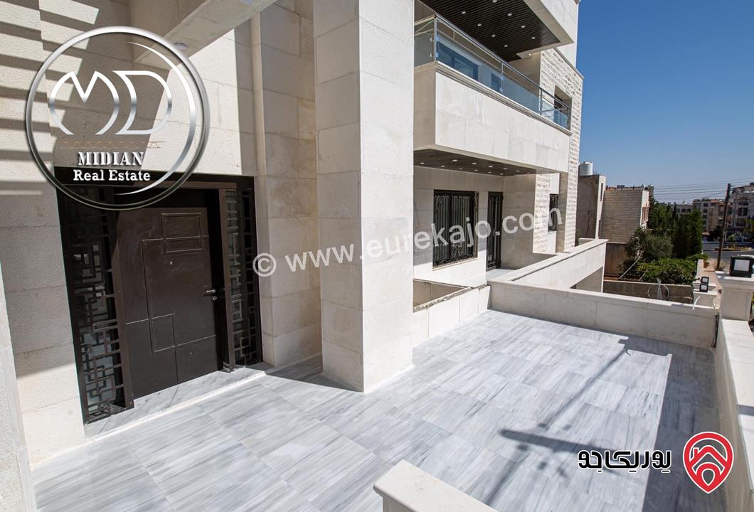 شقق ارضي و شبه ارضي جديدة للبيع في عمان - خلدا العوجانية مساحات 180م تشطيبات و ديكورات سوبر ديلوكس بأسعار مميزة